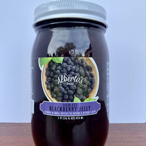 jar of blackberr