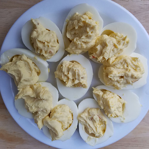 Deviled eggs