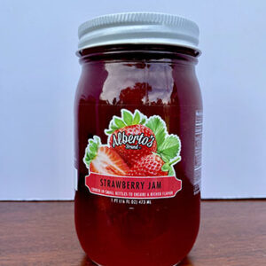 jar of strawberry